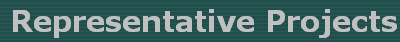 Representative Projects